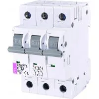 Automatic switch ETI Automatic switch ETIMAT 6 3p C 32A (6 kA) (2145519)