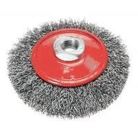 Verto Power Tool Brush for Drill, Wire Disc Brush, 100mm x M14 (62H112)