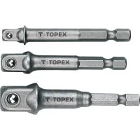 Topex Socket Tool Adapter Set 1/2,1/4,3/8 (38D151)