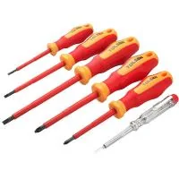 Set of Tolsen dielectric screwdrivers, 6 items. (38013)
