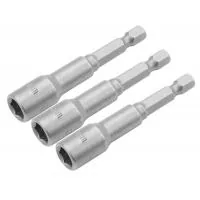 Magnetic head Tolsen 10 mm 1/4"x65 mm 3 pcs (77845)