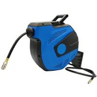 Airkraft polyurethane reinforced pneumatic hose on a reel 10x14, 5mm, 15m (AHC-35D)
