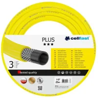 Шланг для поливу Cellfast PLUS, 1/2', 25м, 3 шари, до 25 Бар, -20…+60°C (10-200_CELLFAST)