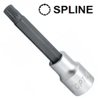 End head Toptul SPLINE M6 L100mm 1/2" (BCJA1606)