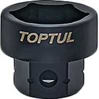 The Toptul impact head is low-profile with 6 gr. shank 1/2" 17mm (KABR1617)