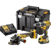 Set of power tools DeWALT 2 units. 18 V XR Li-lon, weight 4.2 kg, TSTAK case, 2 batteries and ZP (DCK2080P2T)