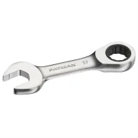 Stanley combination nut wrench, 17 mm, with a ratchet mechanism. (FMMT13113-0)