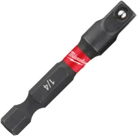 Adapter for Milwaukee ShW tool with 1/4" HEX to 1/4" square shank (4932471826)