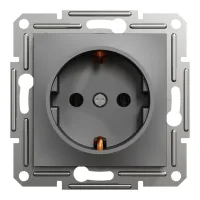 Socket Schneider Electric ASFORA anthracite (EPH2900171)