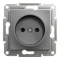 Socket Schneider Electric ASFORA without grounding anthracite (EPH3000171)