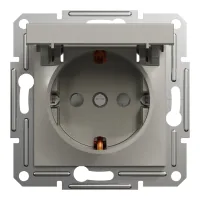 Schneider Electric ASFORA socket with cover, bronze (EPH3100169)