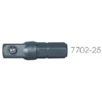 KING TONY Tool Adapter for Bits 1/4" 25mm (7702-25)