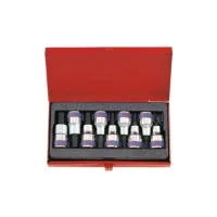 A set of KING TONY socket heads 1/2" HEX 9 pcs. (4110PR)