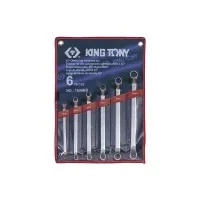 KING TONY spanner 45 degrees 6 pcs., 10-26mm (1606MR)