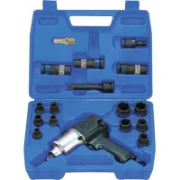 KING TONY pneumatic screwdriver 1/2" 678 Nm with heads (44116MP)