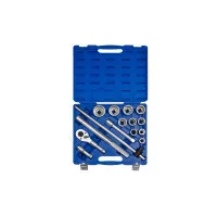 KING TONY Tool Set 3/4", 12-sided, 14 pcs. 22-50 mm (6014MR12)