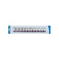 Set of KING TONY 1/2" hex sockets, 10-24 mm, 12 pcs. (4312MR8)