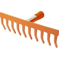Grad rake straight 10 teeth 240x83mm welded attachment (5051785)
