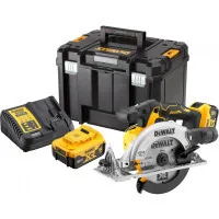 Circular saw DeWALT 18V XR Li-lon, 2x5Ah, disc 165x20 mm, 2.8 kg, TSTAK (without battery and charger) (DCS565P2)