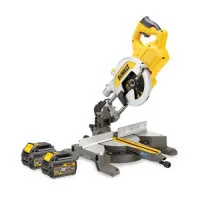 Miter saw DeWALT 54V XR FLEXVOLT Li-Ion, 216x30 mm, XPS, 15 kg, 2x6Ah, TSTAK (DCS777T2)