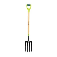 Verto digging fork, D-shaped wooden handle, 127cm (15G041)
