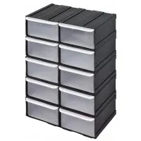 Ящик для інструментів QBRICK SYSTEM органайзер на 10 ящичків (SZU10XCZAPG001)