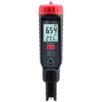 Benetech Acidity and Temperature Liquid Quality Tester (pH Meter) 0.00-14.00 pH (+/-0.05%) (GM766)