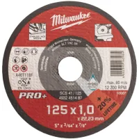 Cutting circle Milwaukee SCS 41/125x1 PRO+ (10 pcs) in a metal box (4932478998)