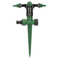 Grad circular sprinkler on plastic peg with side feed (ABS) (5014115)