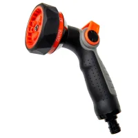 Spray gun SEQUOIA number of modes 9, plastic, zinc, weight 0.3 kg (SWPSN9P)