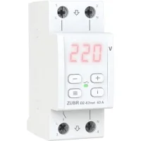 Voltage relay ZUBR D2-63 red (4820120221736)