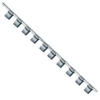 Полиця для інструменту Toptul тримач торцевих головок TOPTUL 3/8"*560*16шт (BKAC1216)