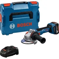 Grinding machine Bosch GWS 18V-11S 125mm, 18V, 1x5Ah, 0-9000rpm, 1.7kg, case (0.601.9N4.003)