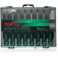 Set of Toptul screwdrivers for precision work (T5-T20) 8 pcs. (GAAW0801)