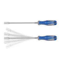 Screwdriver KING TONY end 10 mm, 300 mm, flexible, for clamps (1453-10)
