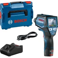 Pyrometer Bosch Professional GIS 1000C, -40 degrees. up to +1000 degrees, .0.2 degrees, IP54, 0.54 kg, case (0.601.083.301)