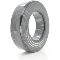 Кабель комбінований Ritar RG690 75 Ом 1,02мм.CCA, 64x0.12m CCA, 2x0.5mm2, black, 100м (B100-RG690CCA+2x0.5mm CU)