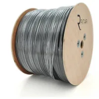 Кабель комбінований Ritar RG690 75 Ом 1,02мм.CCA, 64x0.12m CCA, 2x0.5mm2, black, 305м (B305-RG690CCA+2x0.5mm CU)