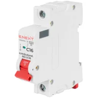 Automatic switch E.NEXT 1-p e.mcb.stand. 16A C ( 6kA) (s002108)