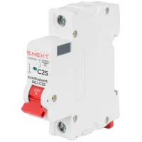Automatic switch E.NEXT 1-p e.mcb.stand. 25A C ( 6kA) (s002110)