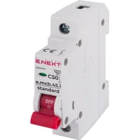 Automatic switch E.NEXT 1-p e.mcb.stand. 50A C ( 4.5kA) (s002013)