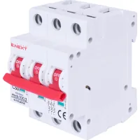 Automatic circuit breaker E.NEXT 3-pin e.industrial.mcb. 50A C (10kA) (i0180026)