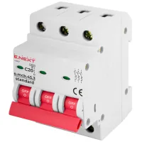 Automatic switch E.NEXT 3-pin e.mcb.stand. 20A C ( 4.5kA) (s002032)