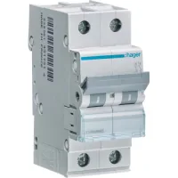 Automatic switch Hager 2-p. C 50A (6kA) 2M (A) (MCN250)