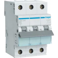 Automatic switch Hager 3-p. B 50A (6kA) 3M (B) (MBN350)