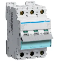 Automatic switch Hager 3-p. C 40A (10kA) 3M (B) (NCN340)