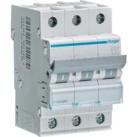 Automatic switch Hager 3-p. C 25A (6kA) 3M (A) (MCN325)