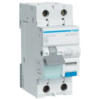 Differential circuit breaker Hager 1-pole +N 20A B 30mA (6kA) A (B) (ADA920D)