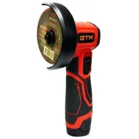 Grinding machine GTM MAGC12/76BL, 12V, 2Ah, 76mm, 19500rpm (MAGC12/76BL_KIT)