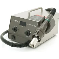 Bakku BA-942E soldering station with digital display for hair dryer and soldering iron, DC:110-240V, 4A,700W, 2.5 kg (BA-942E)